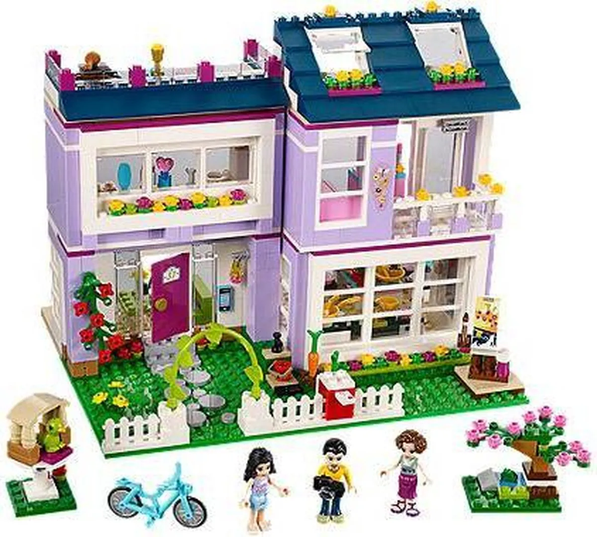 LEGO Friends Emma's Huis 41095 - 706 Stukken - 3 Minifiguren