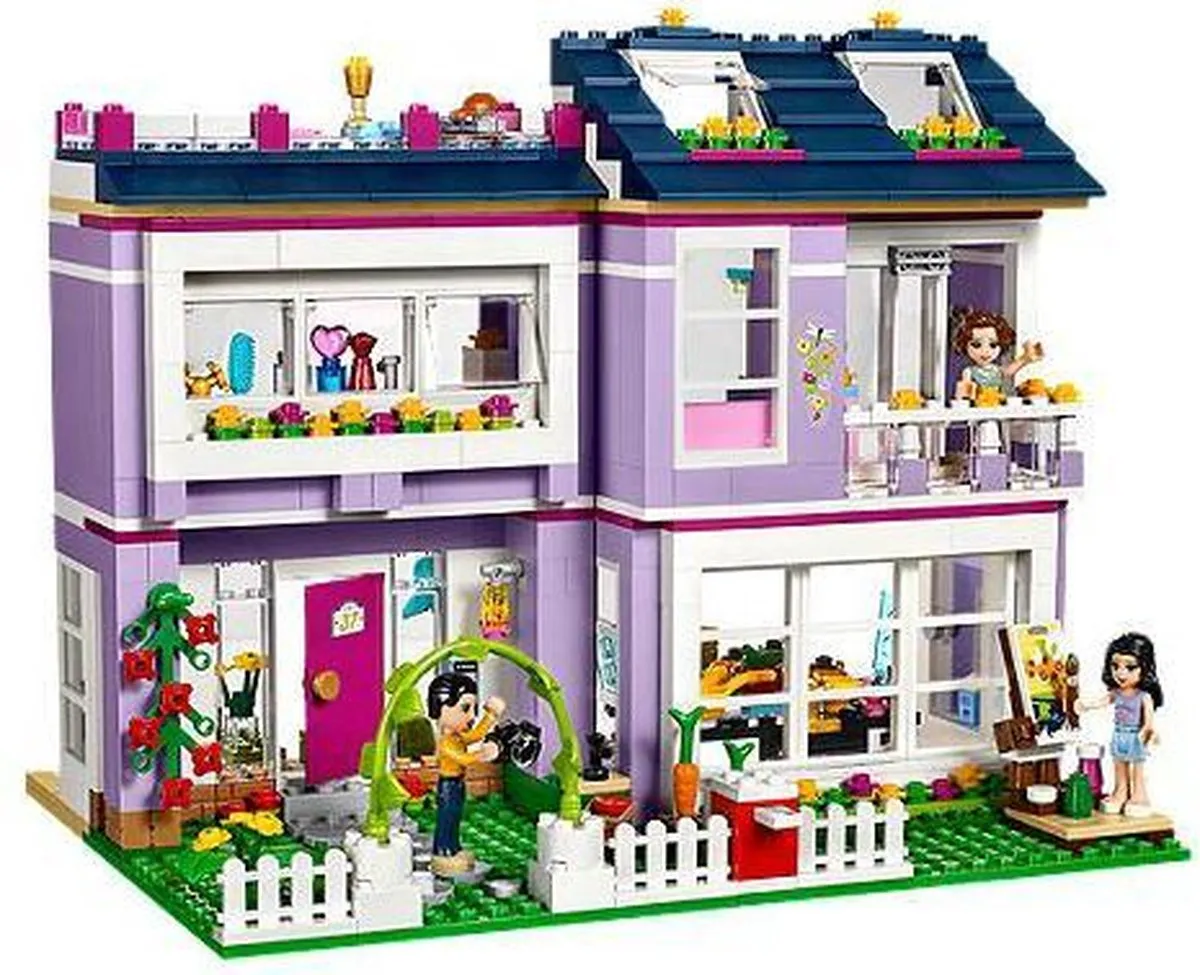 LEGO Friends Emma's Huis 41095 - 706 Stukken - 3 Minifiguren