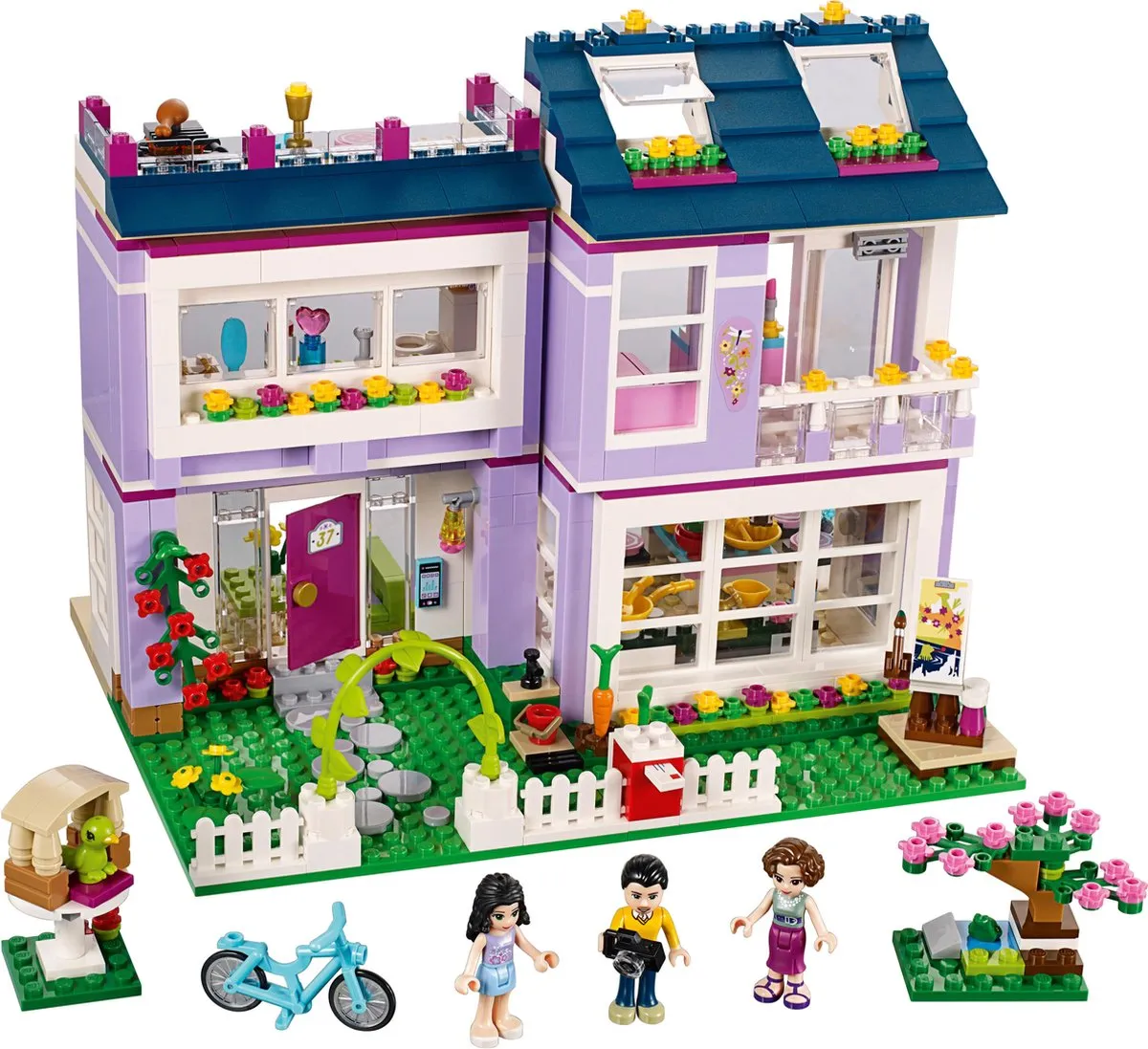 LEGO Friends Emma's Huis 41095 - 706 Stukken - 3 Minifiguren