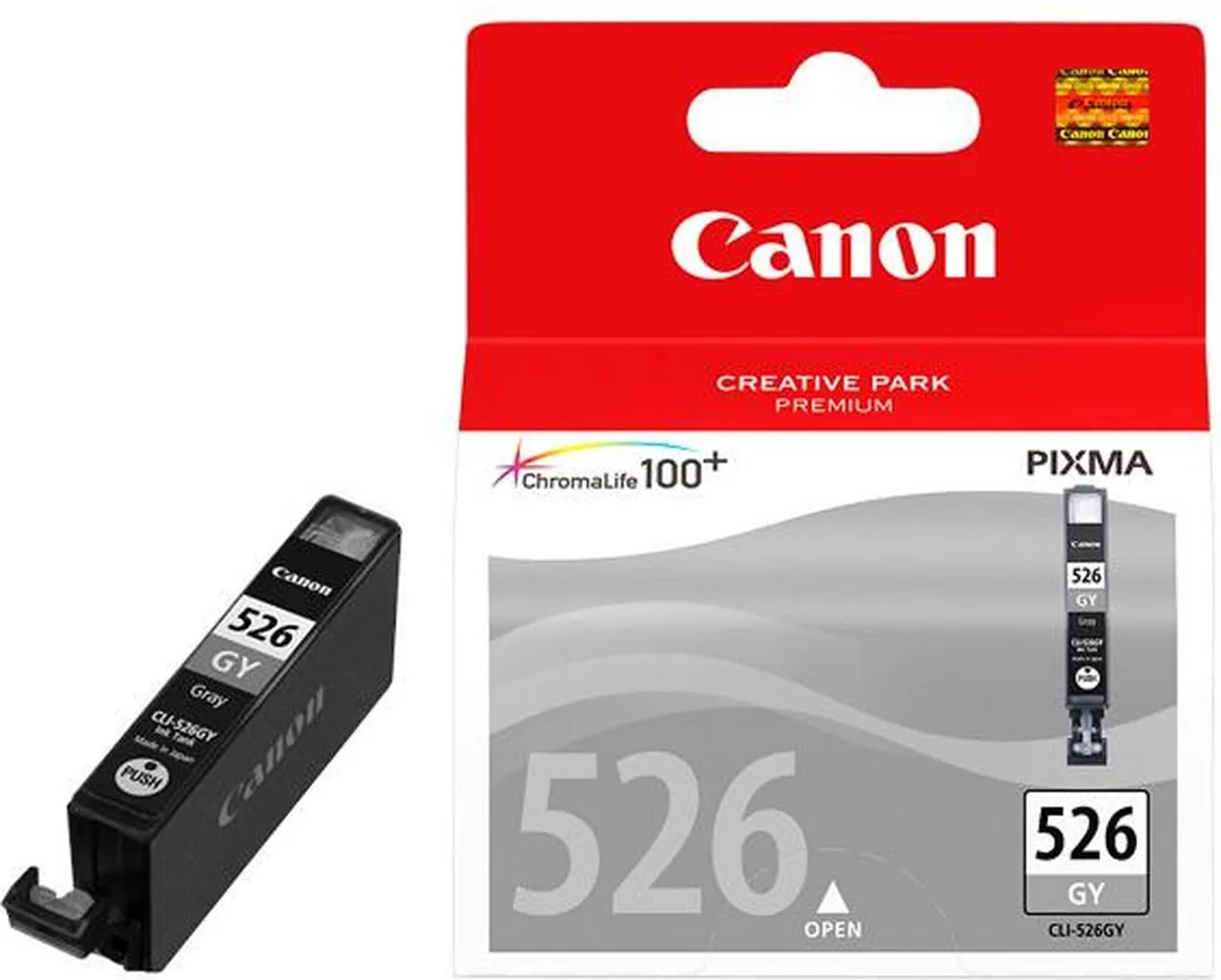 Canon CLI-526GY Inktcartridge Grijs - 9ml
