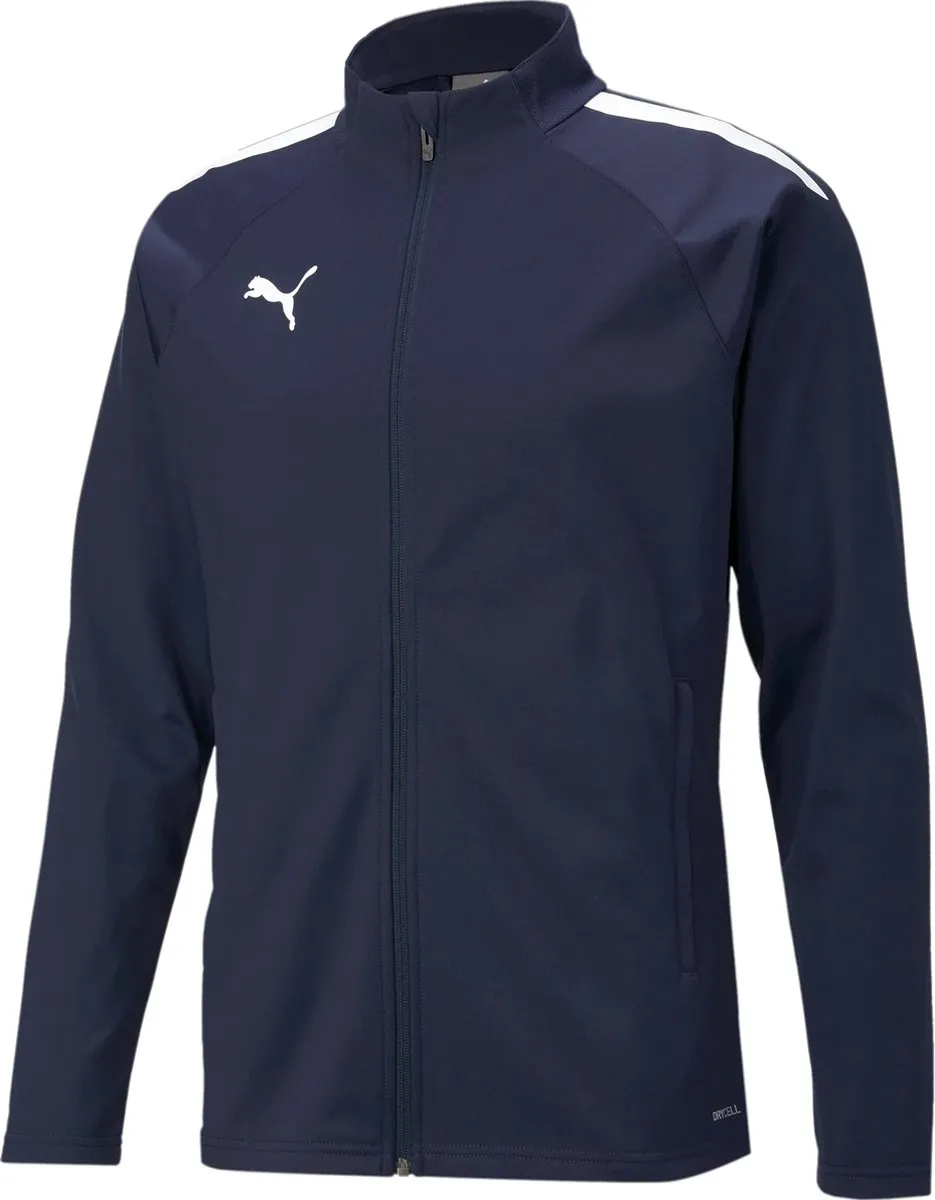 PUMA TeamLIGA Sportjas Mannen - XL - Zwart/Wit
