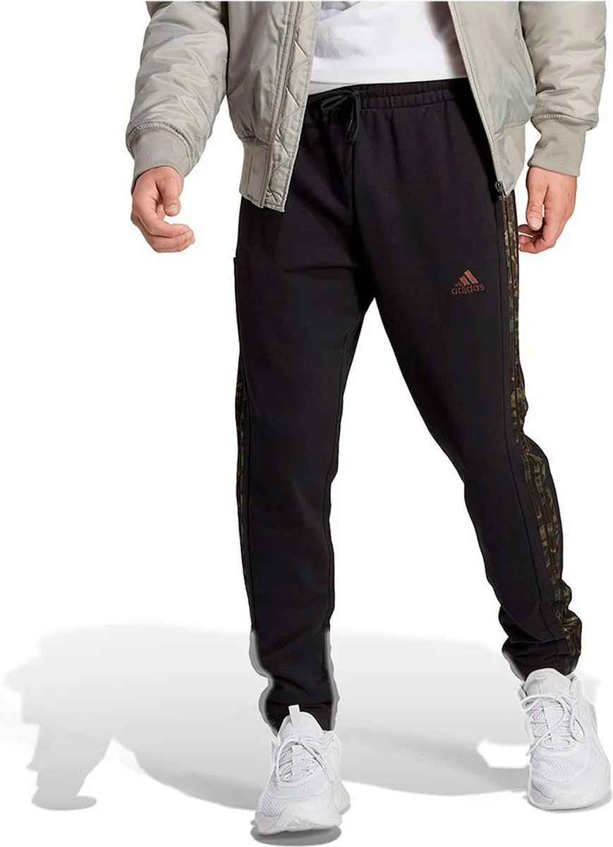 Adidas 3s Ft Te Trainingsbroek M - Zwart/Olive