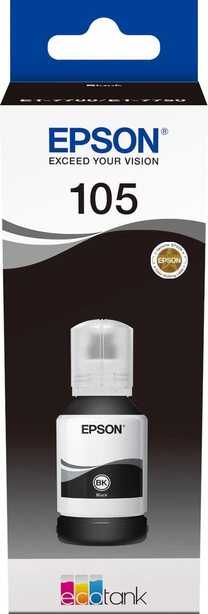 Epson C13T00Q140 Inktcartridge Zwart 140ml