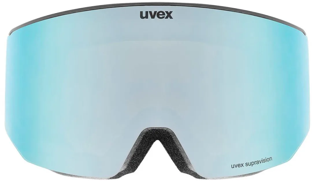 Uvex Lace Attract FM Skibril - Zwart Supravision Ice/CAT2+Green/CAT1