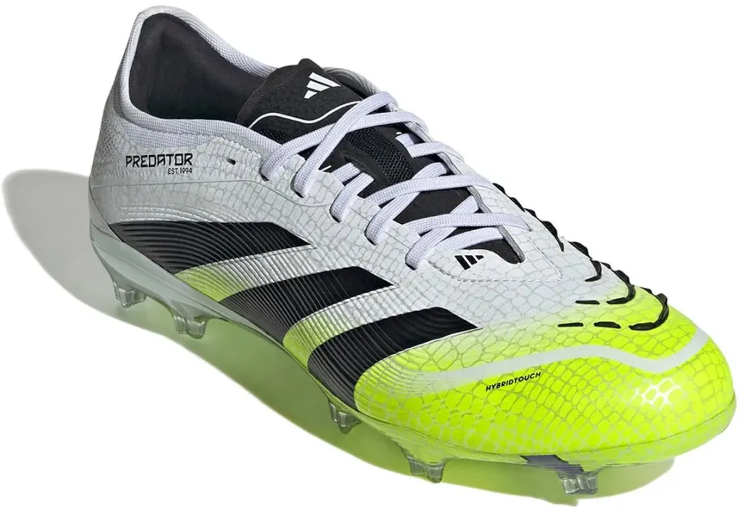 Adidas Predator Pro FG Voetbalschoenen 44 - Wit