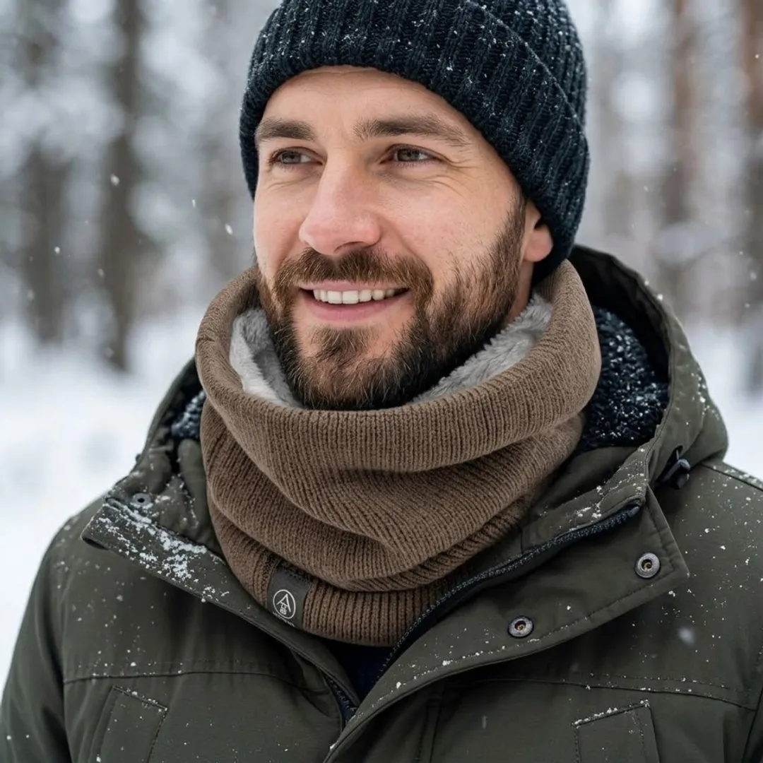 NuveX Khaki Nekwarmer - One Size
