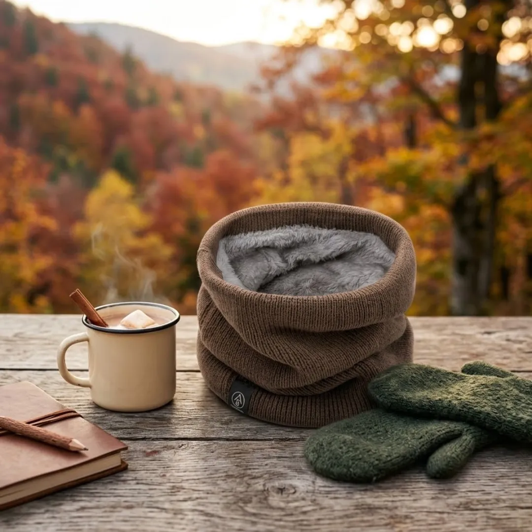 NuveX Khaki Nekwarmer - One Size