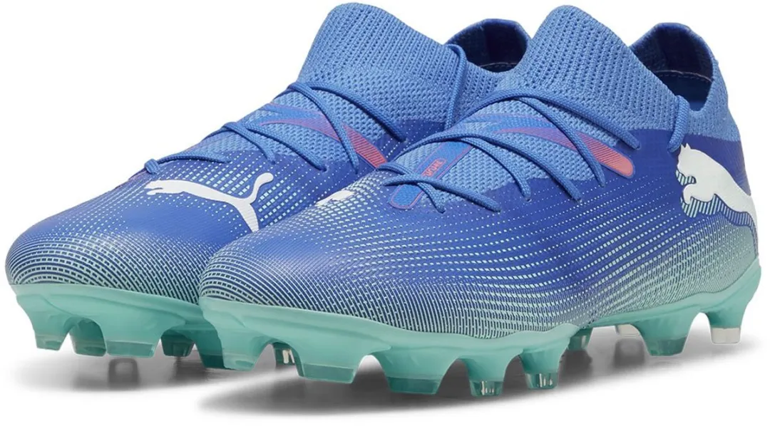 PUMA Future 7 Match Voetbalschoenen - Dames - Blauw - 37