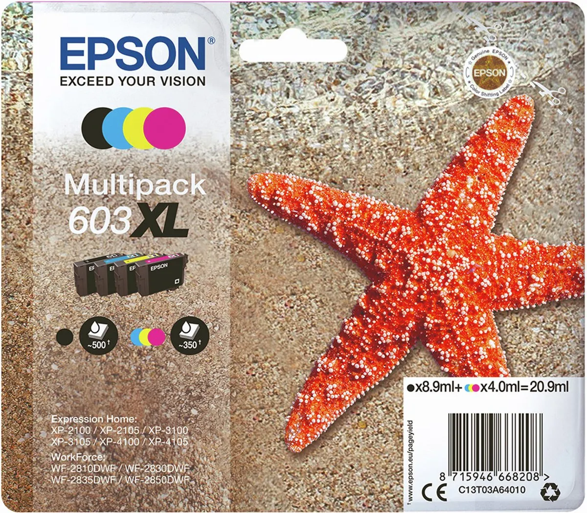 Epson C13T03A64020 XL Cartridges