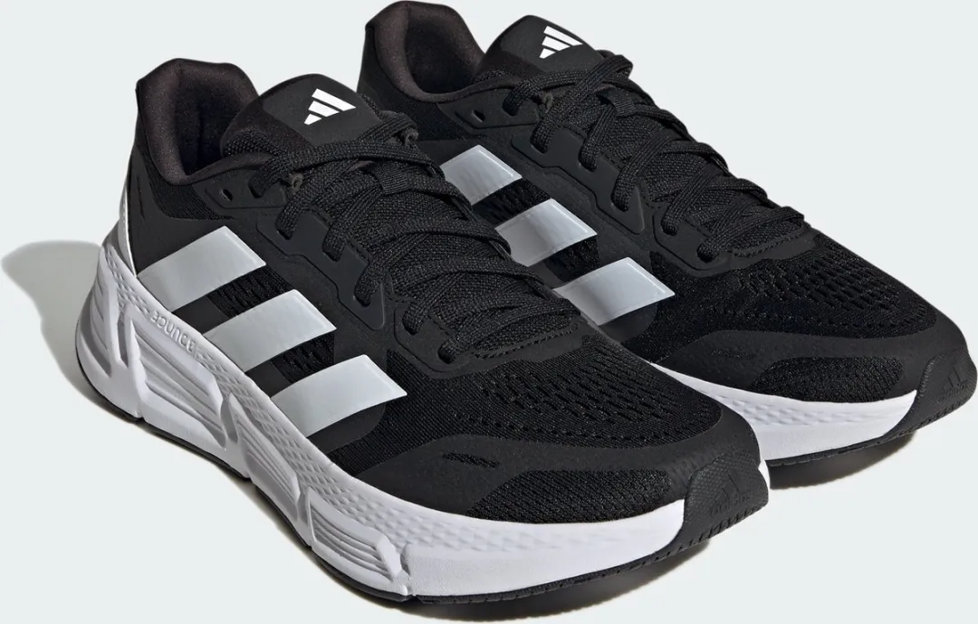 adidas Performance Questar Heren Schoenen - 39 1/3 - Zwart