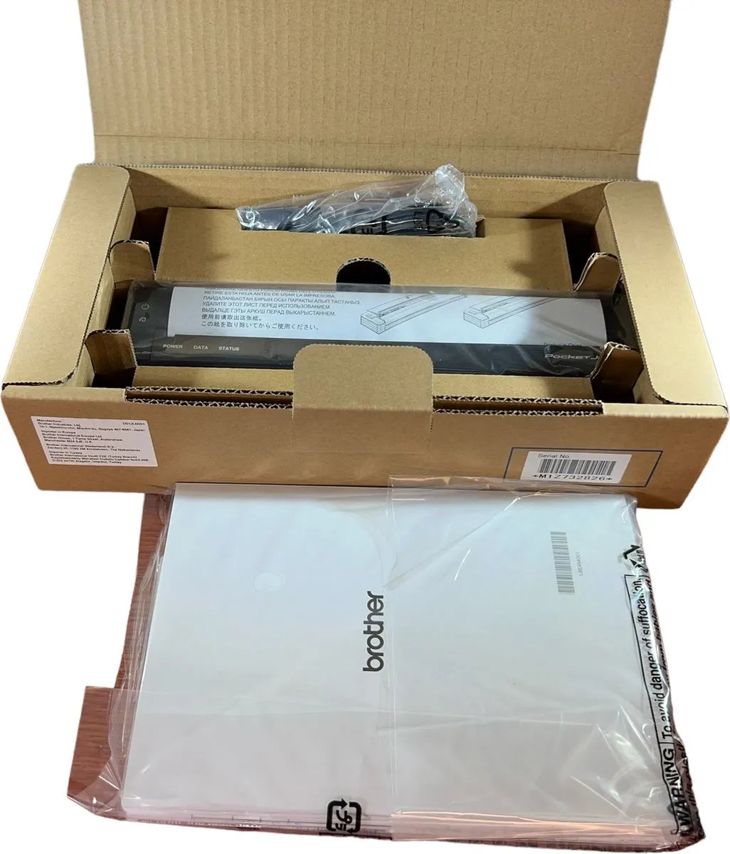 Brother PJ-722 Thermische POS-printer - Zwart
