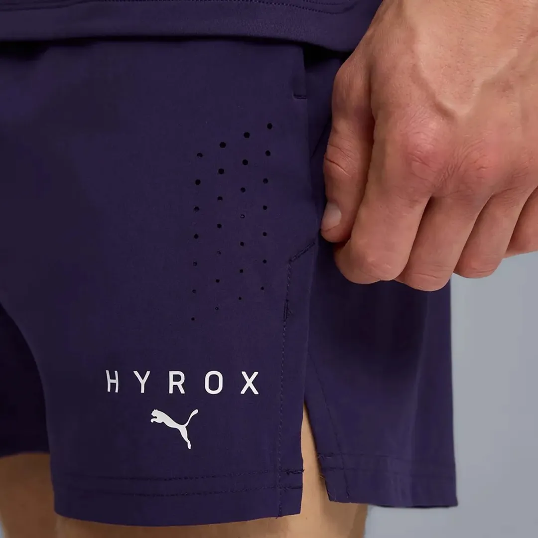 PUMA M X Hyrox Dryelite 5 Short Trainingsbroek S - Paars