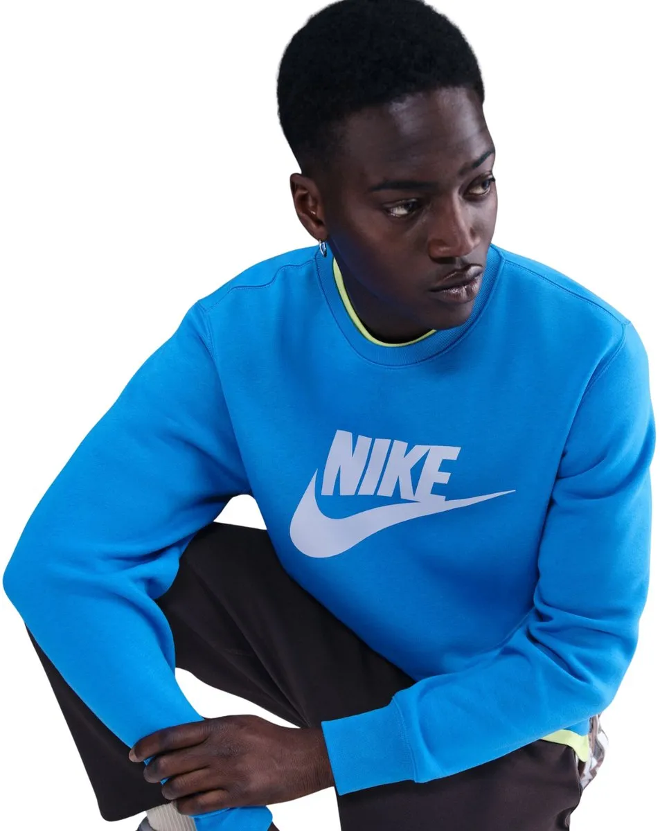Nike Sportswear Club Sporttrui Heren - Blauw L - afbeelding 6 van 6