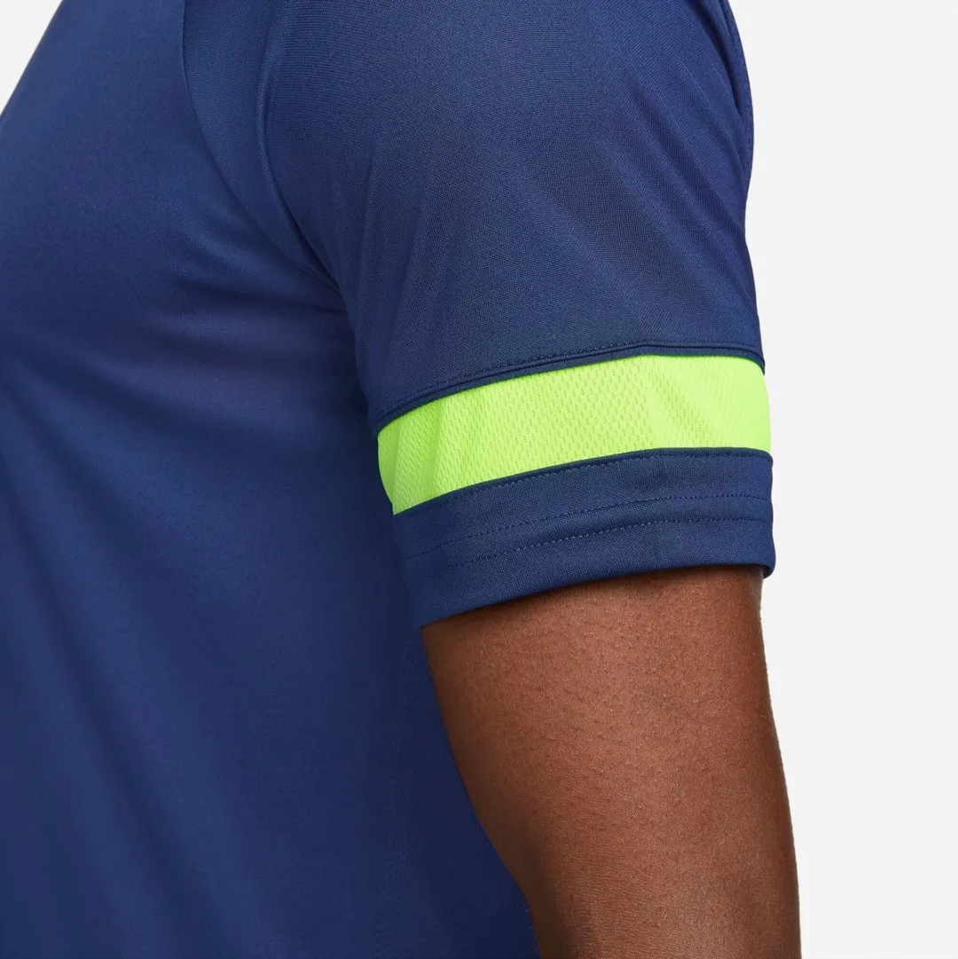 Nike Dri-FIT Academy Shirt CW6101-492 - S - Blauw