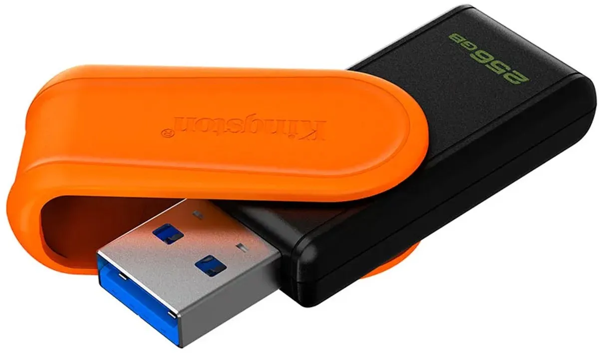 Kingston DataTraveler Exodia S DTXS/256GB USB-stick 256GB - Zwart/Orange