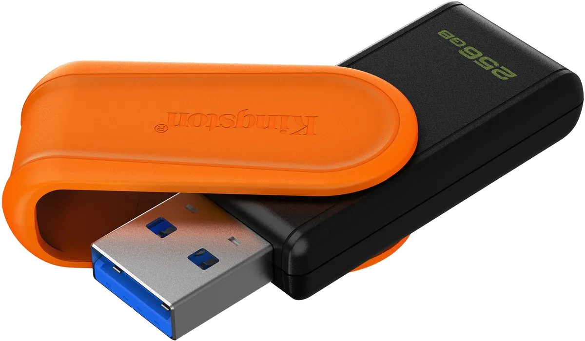 Kingston DataTraveler Exodia S DTXS/256GB USB-stick 256GB - Zwart/Orange