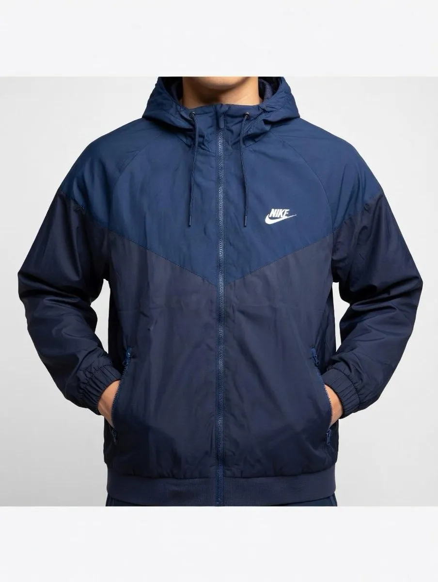 Nike Sportjas - Heren - Maat L - Donkerblauw