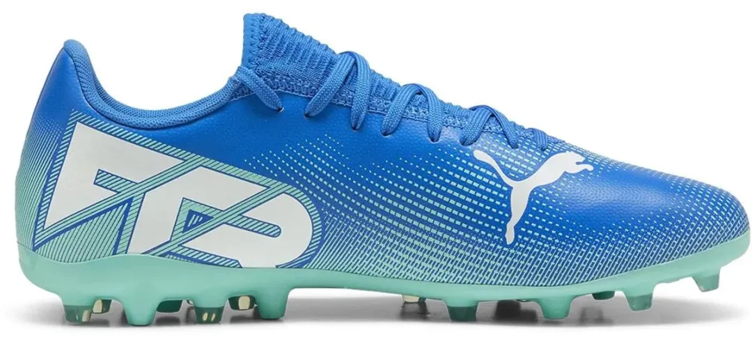PUMA Future 7 Play Mg Voetbalschoenen - Blauw - 42.5