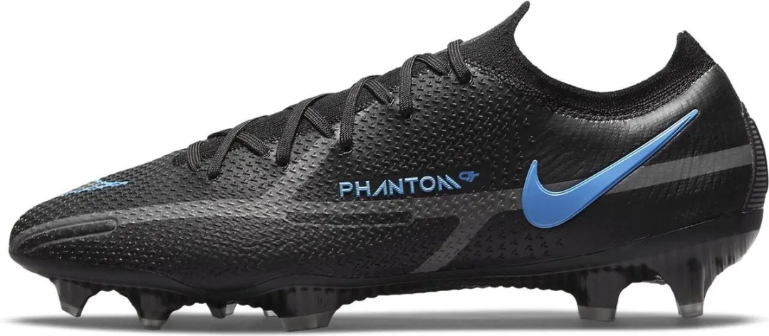 Nike Phantom GT2 Elite FG Voetbalschoenen 39 - Blauw/Zwart