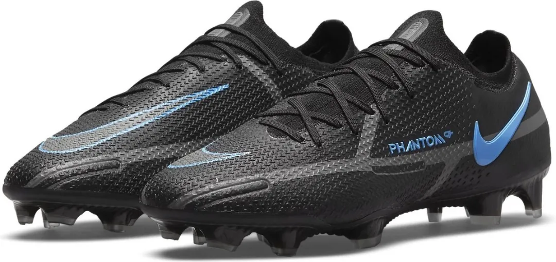 Nike Phantom GT2 Elite FG Voetbalschoenen 39 - Blauw/Zwart