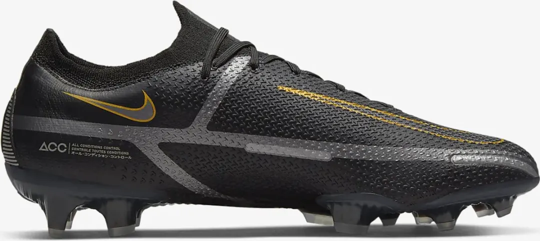 Nike Phantom GT2 Elite FG Voetbalschoenen 39 - Blauw/Zwart