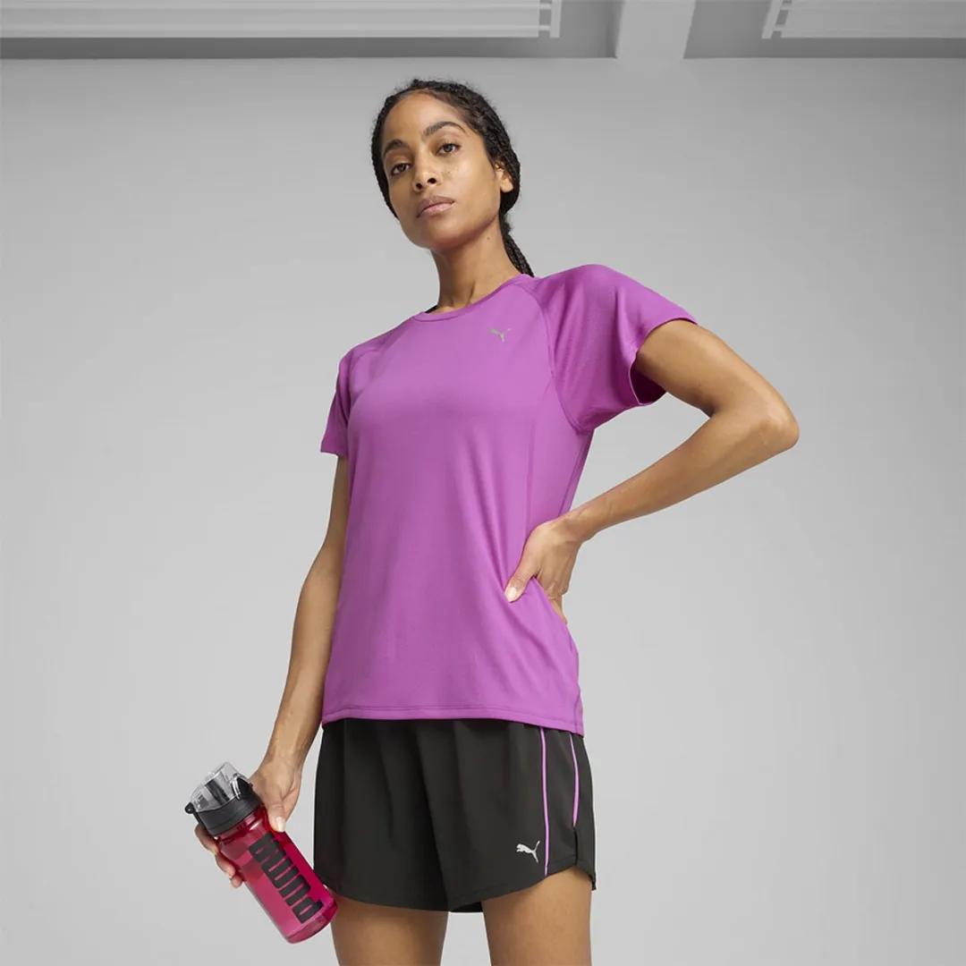 PUMA W Run Velocity T-shirt - Paars S