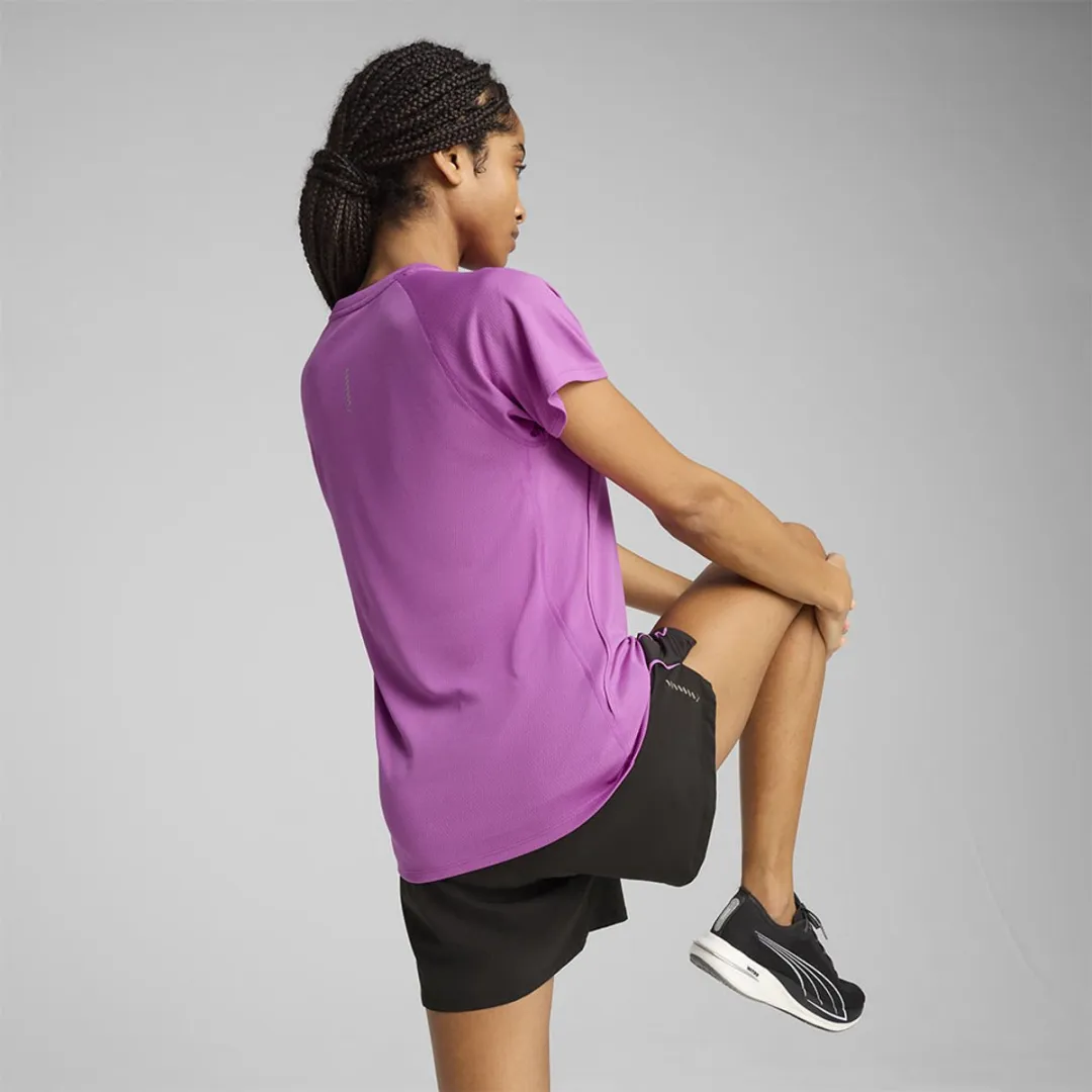 PUMA W Run Velocity T-shirt - Paars S