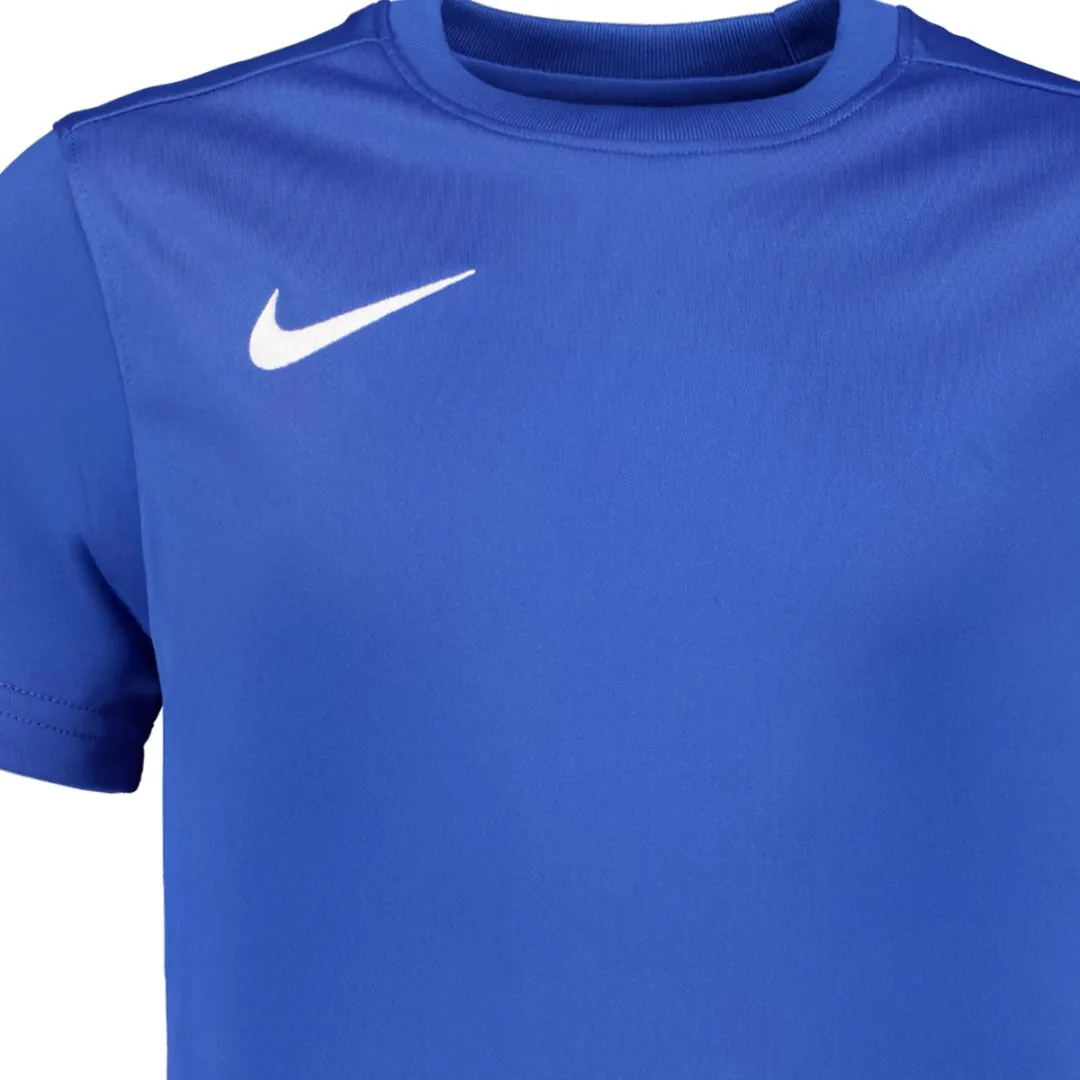 Nike Park VII SS Sportshirt BV6741-463 - Maat 152 - Blauw