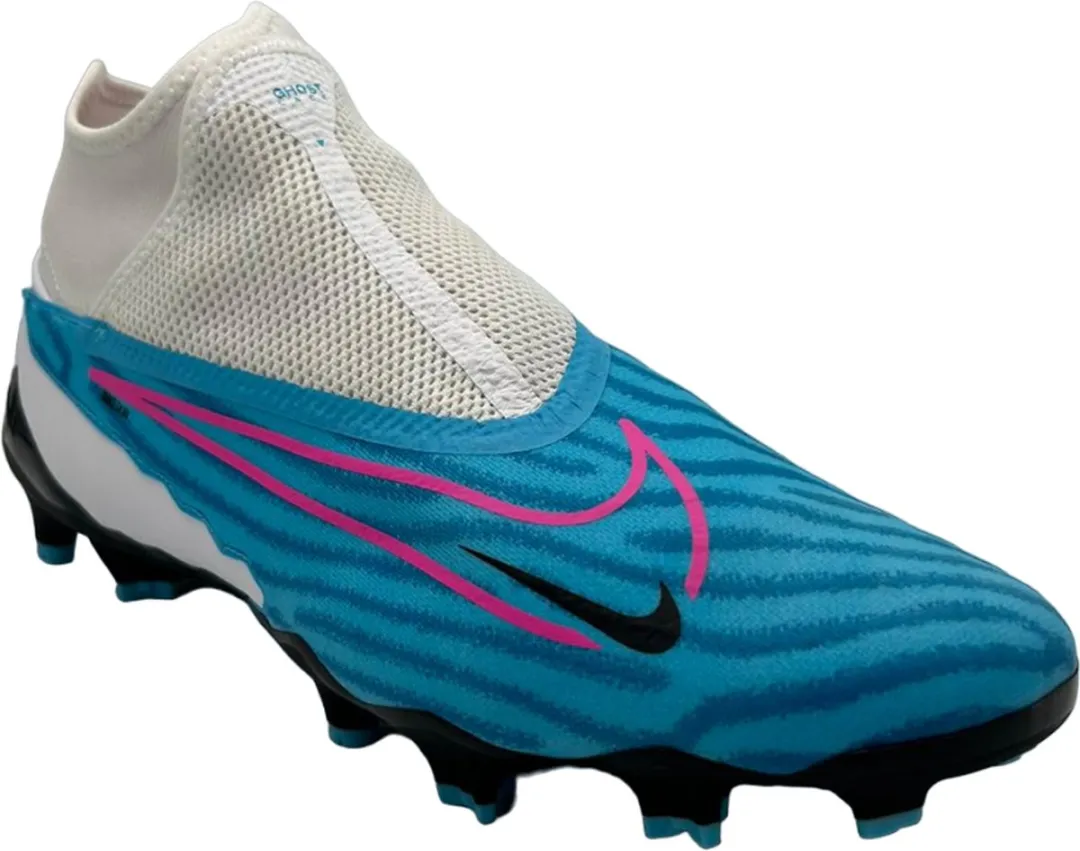 Nike Phantom GX PRO DF FG Voetbalschoen - Blauw/Wit 47.5