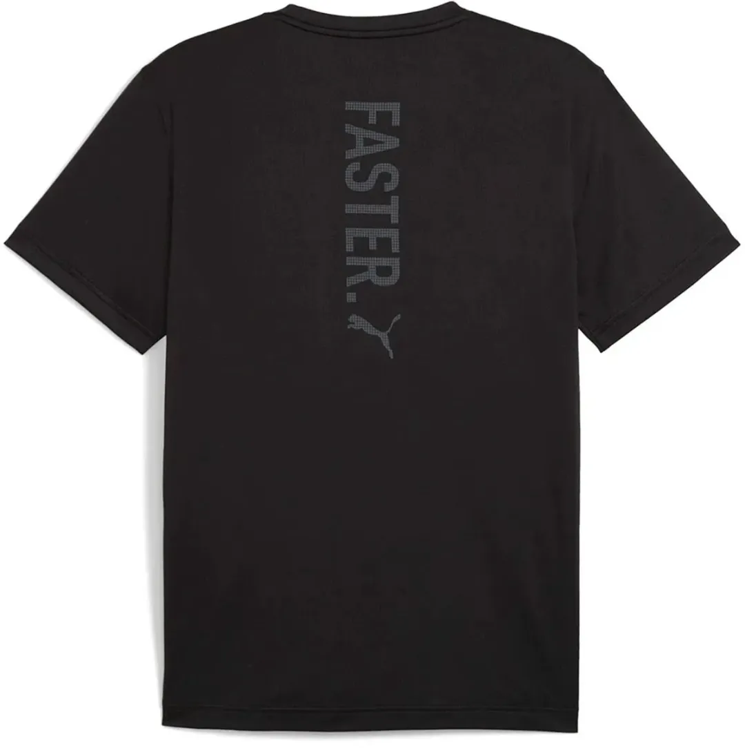 PUMA Graphics Running Faster T-shirt - M - Zwart