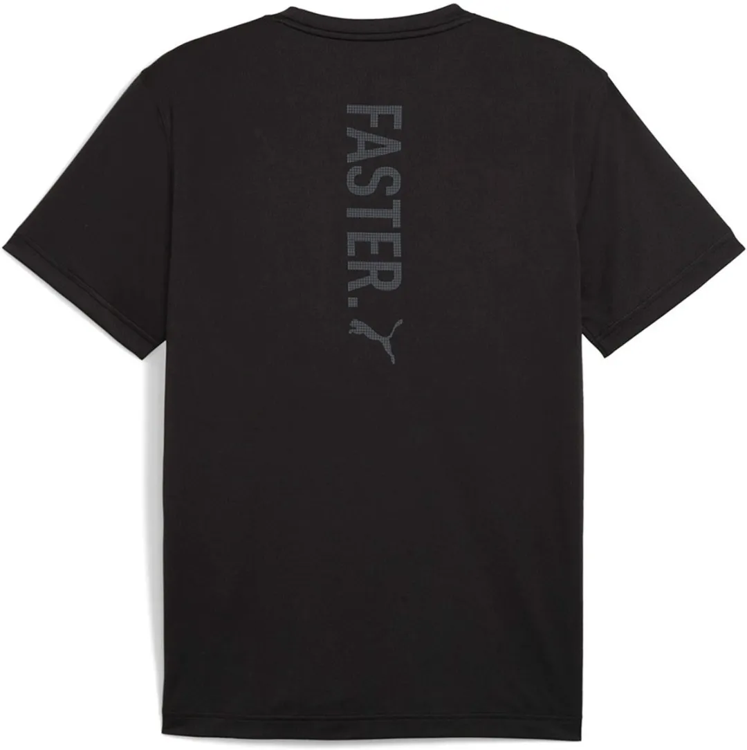 PUMA Graphics Running Faster T-shirt - M - Zwart