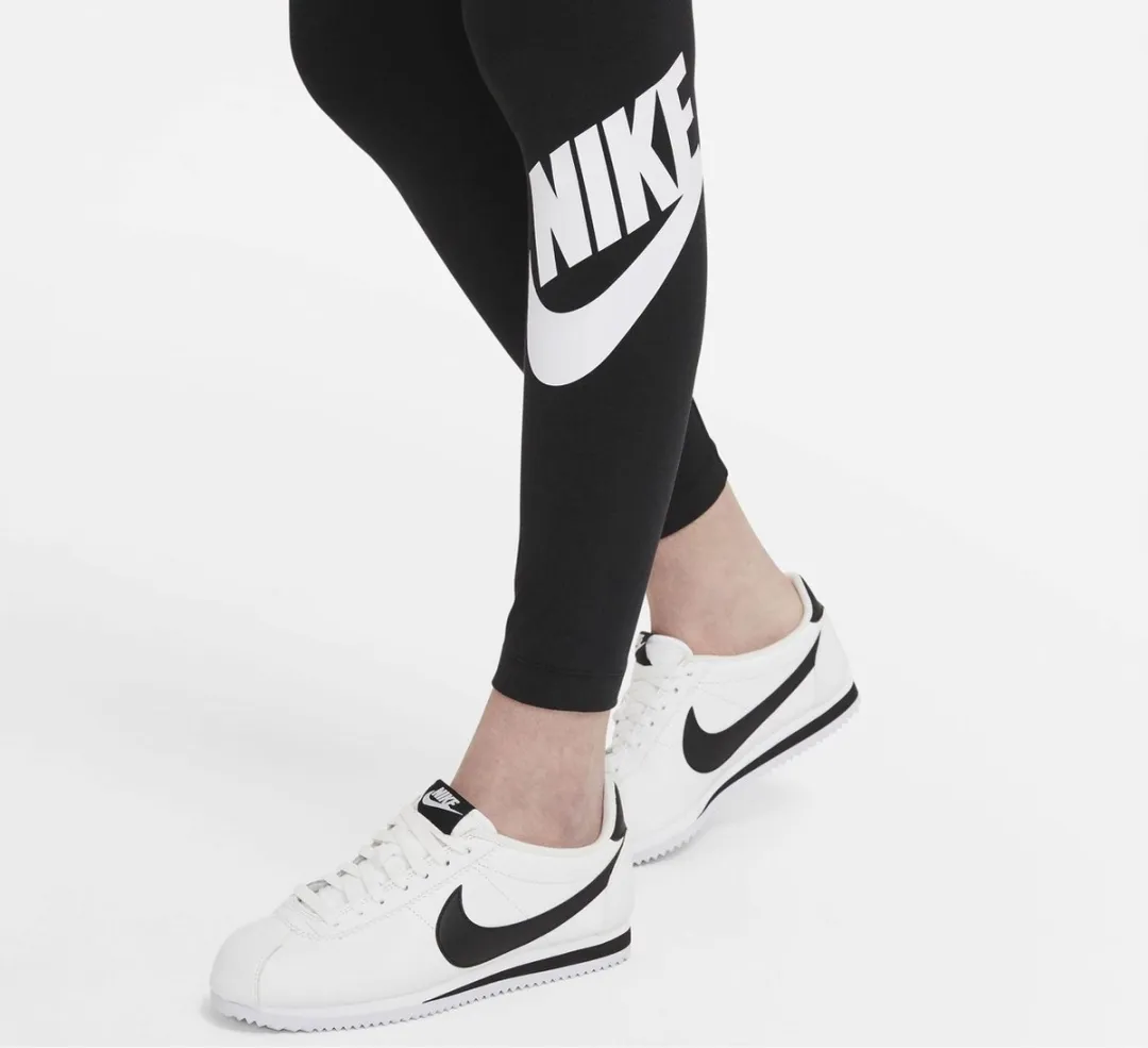 Nike Sportswear Essential Futura Dames Legging XS - Zwart