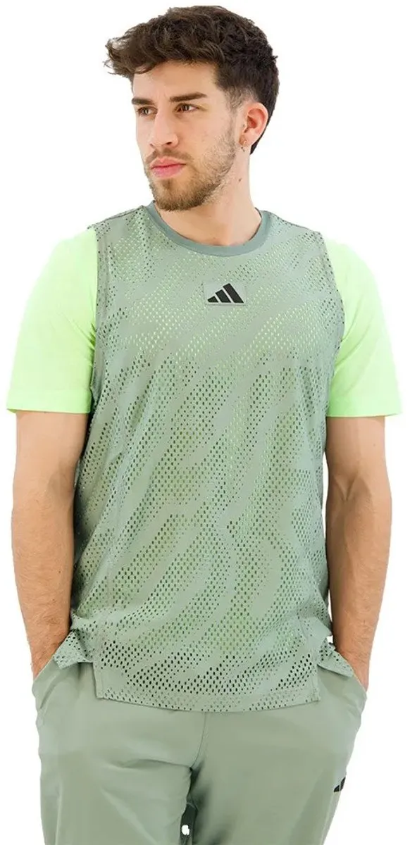 Adidas Wow Pro T-shirt - S - Silver Green - afbeelding 6 van 6