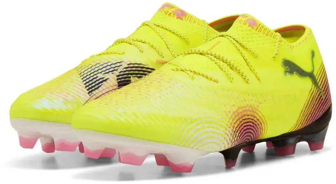 PUMA Future 8 Ultimate Low FG Voetbalschoenen - Geel - EU 41