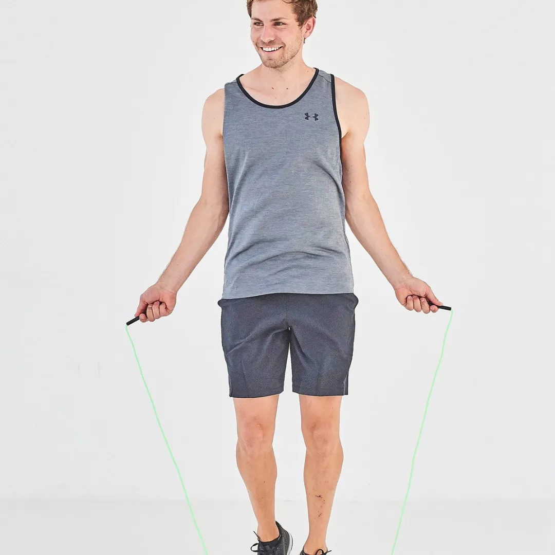 Schildkröt Fitness Springtouw Speed Rope 300cm - Groen - afbeelding 6 van 6