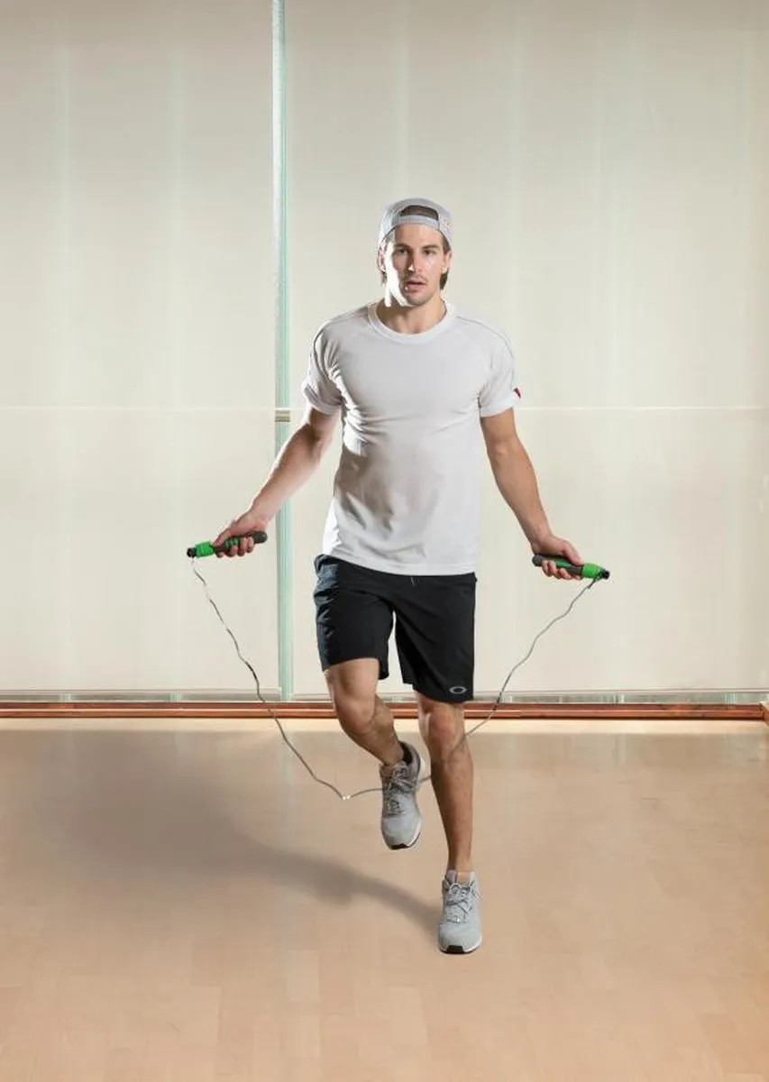 Schildkröt Fitness Springtouw Speed Rope 300cm - Groen