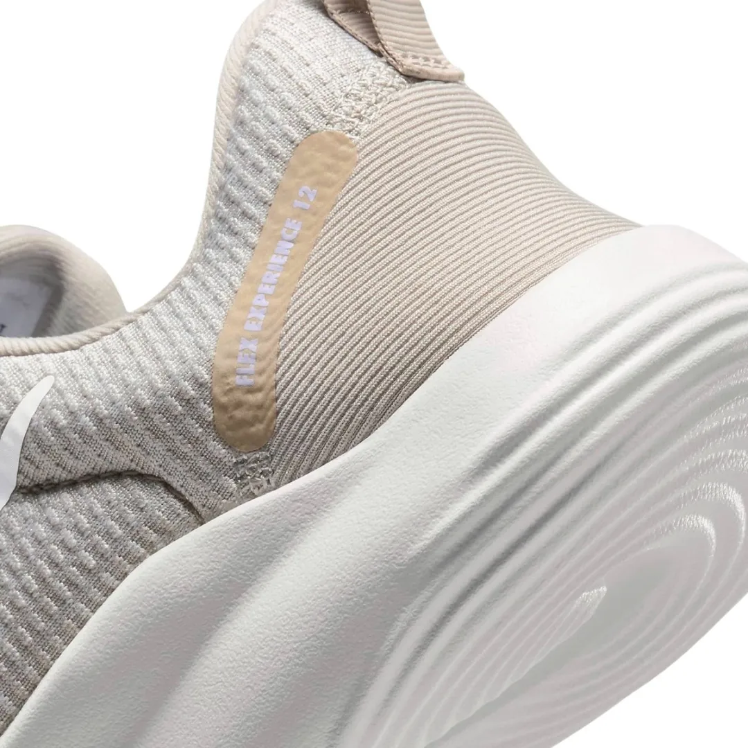 Nike Flex Experience Run 12 Sportschoenen 37.5 - Beige/Wit