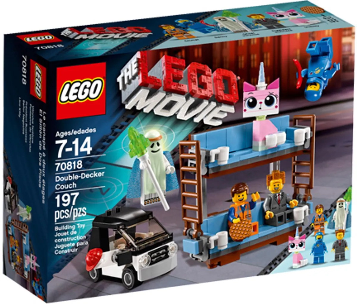 LEGO The Movie Dubbeldekker Bank 70818 - 197 Stukken