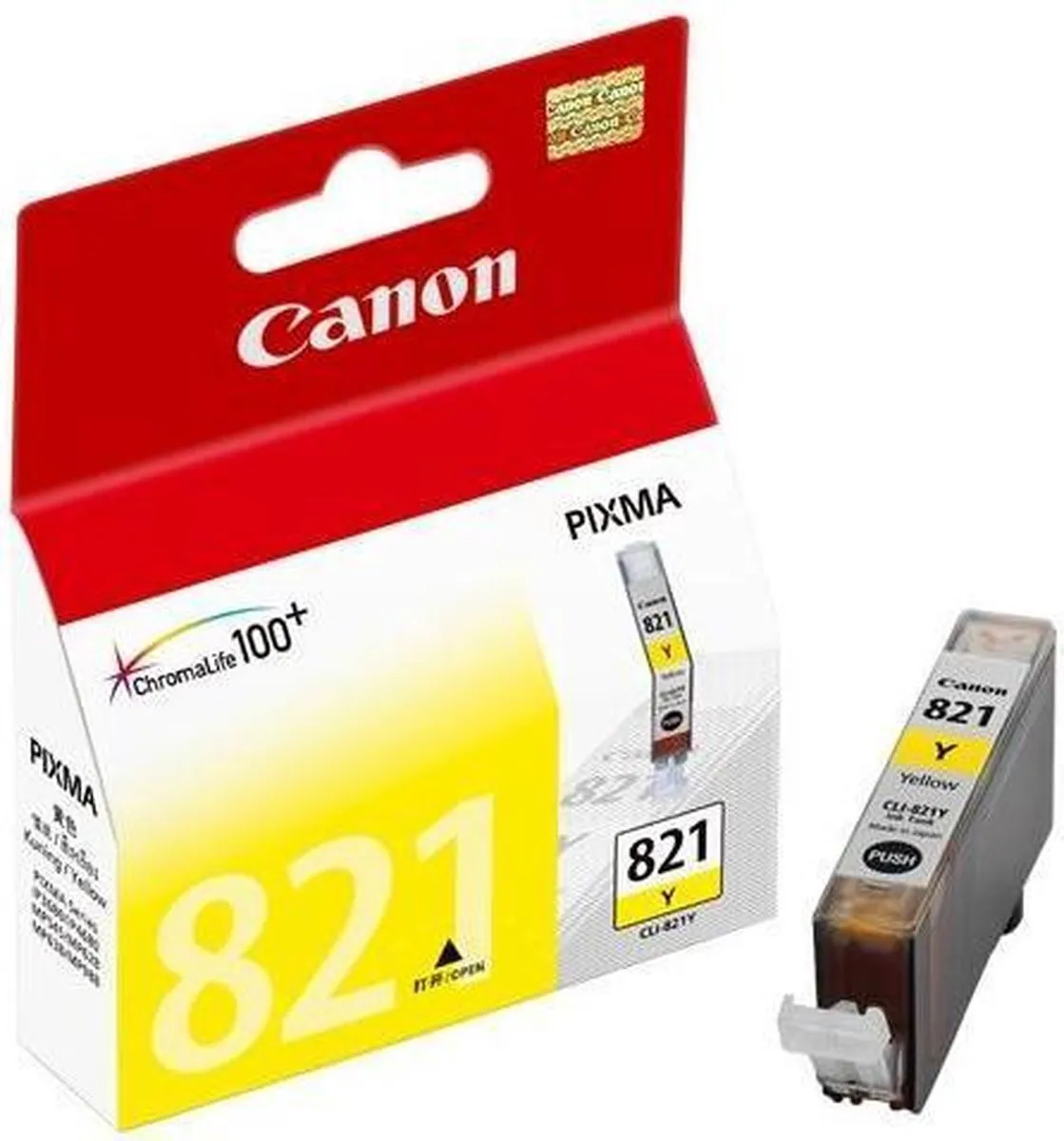 Canon CLI-821Y Inktcartridge Geel