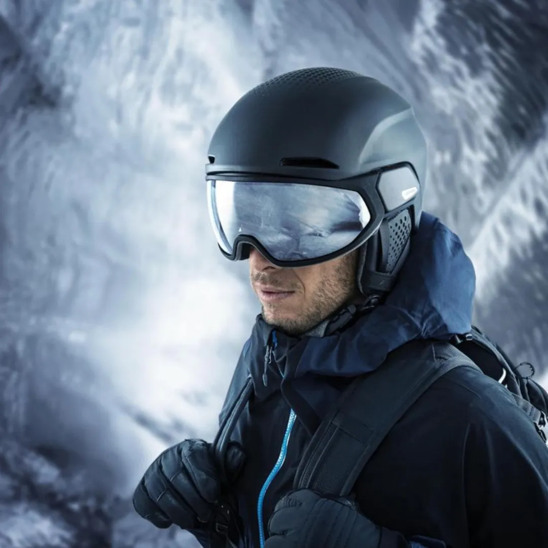 Alpina Alto Q-Lite Skihelm M - Paars