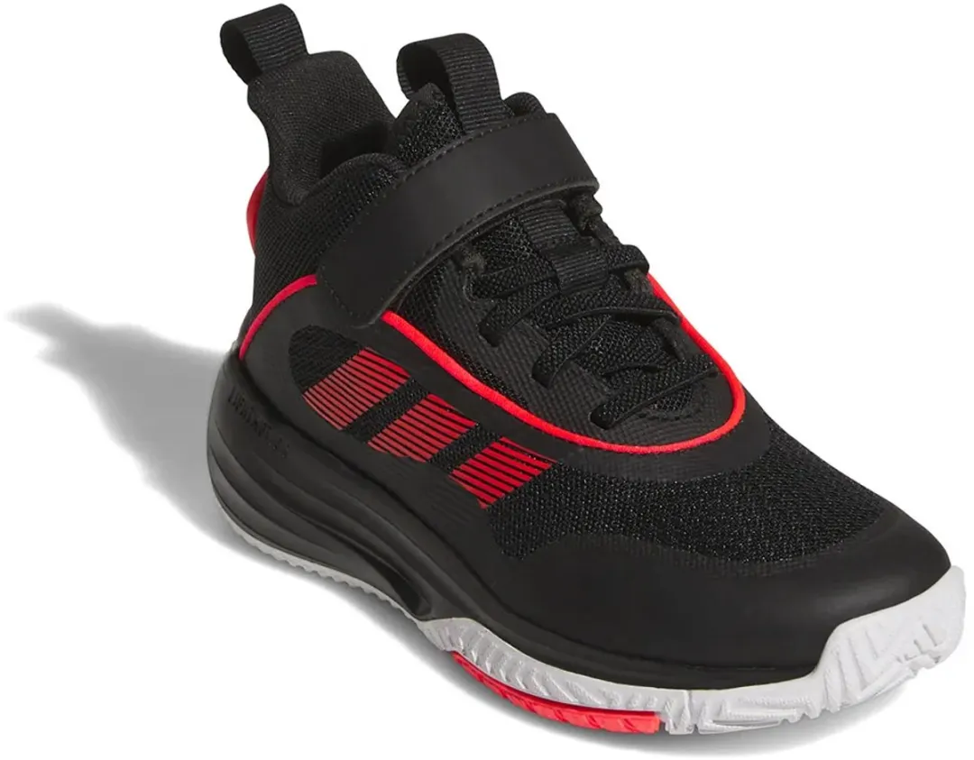 adidas Ownthegame 3.0 Basketbalschoenen - Maat 30 - Zwart/Rood/Wit