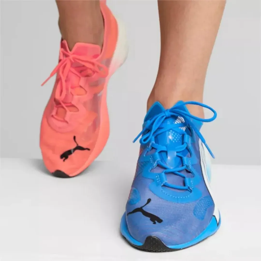 PUMA Fast-FWD Nitro Elite Hardloopschoenen - Roze/Blauw - afbeelding 6 van 6