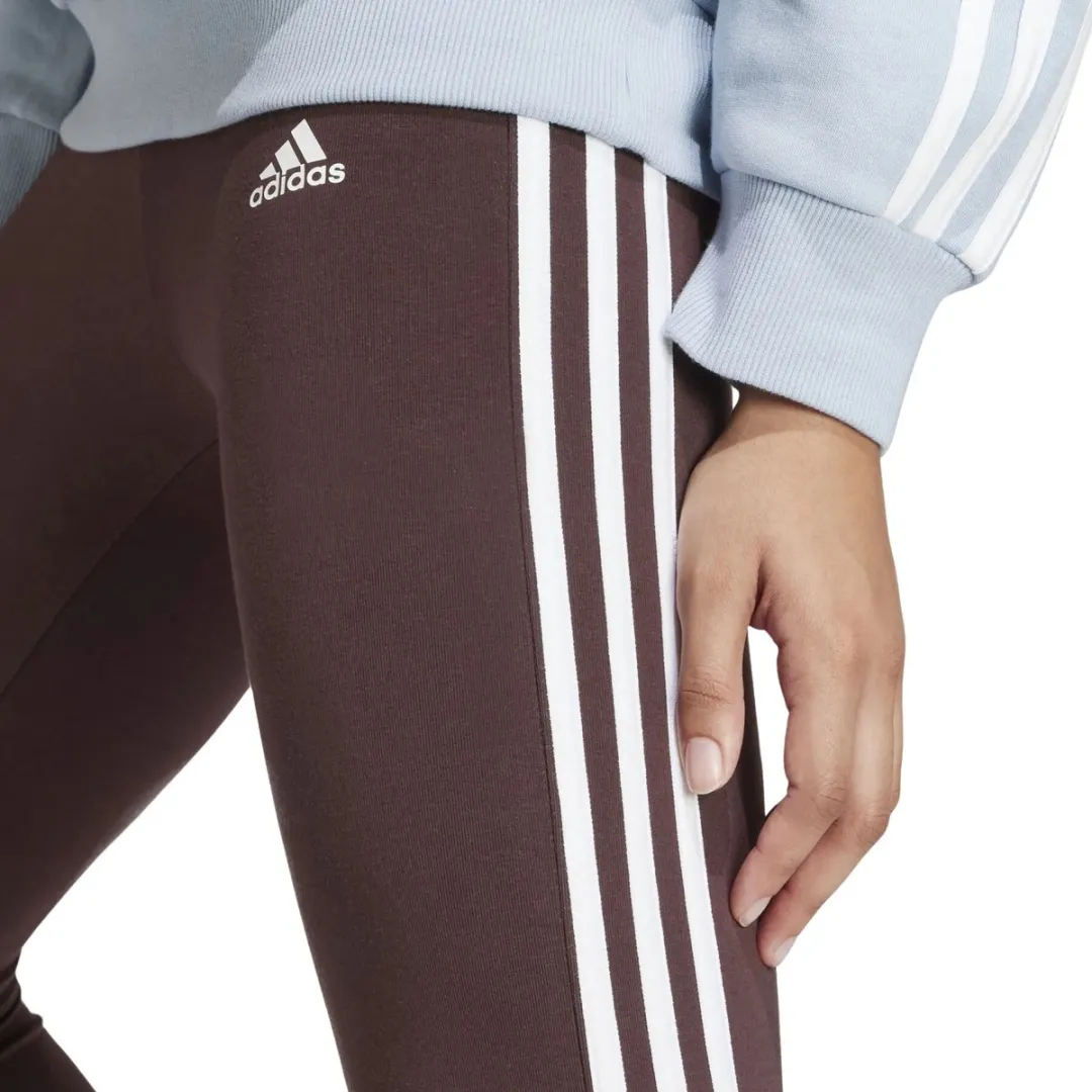 adidas 3-Stripes Legging Dames XS - Lichtgroen/Wit - afbeelding 6 van 6