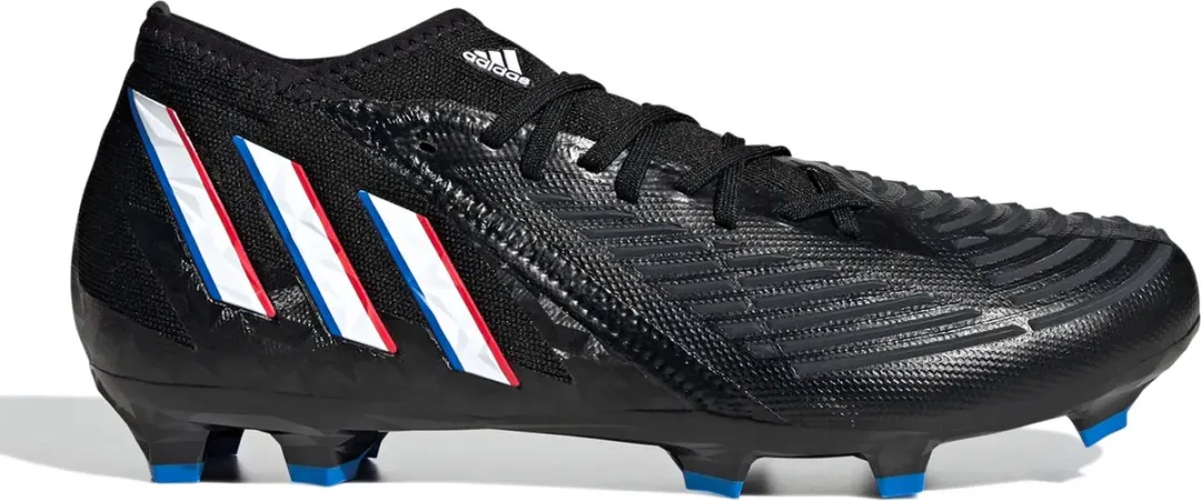 adidas Predator Edge.2 Sportschoenen GW2271 - 41 1/3 - FG - Zwart/Wit/Blauw/Rood - afbeelding 6 van 6