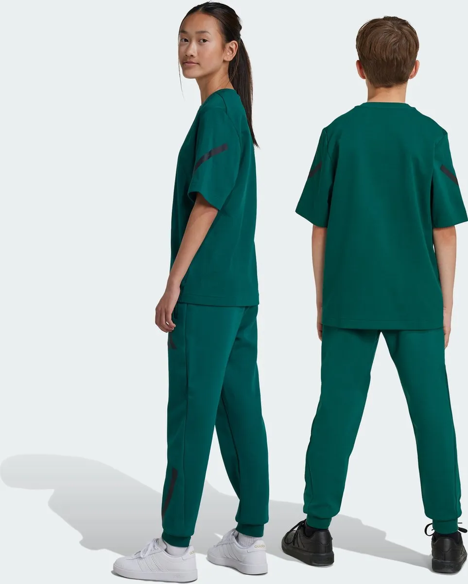 Adidas Z.N.E. Tapered-Leg Trainingsbroek 128 - Groen