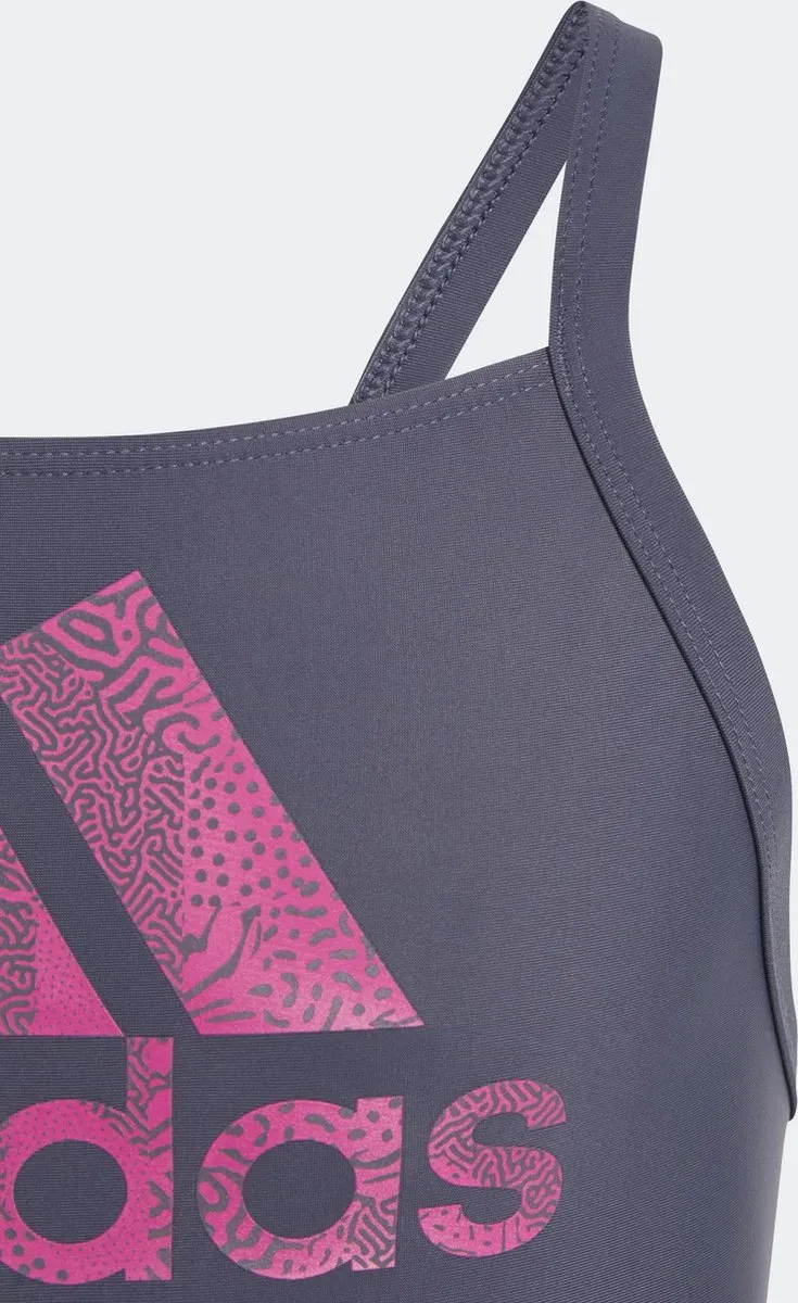 Adidas Big Logo Badpak Meisjes 152 - Paars