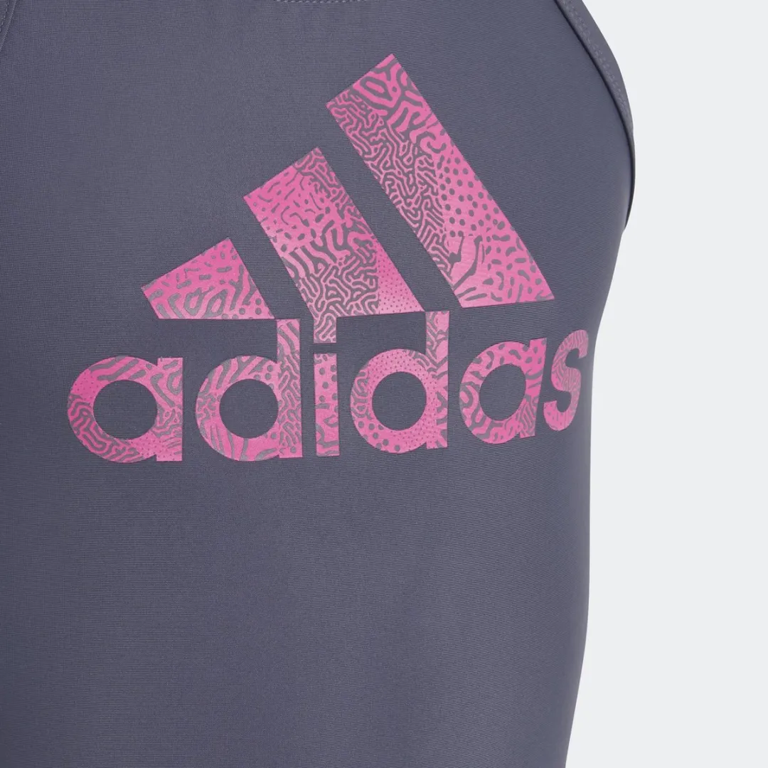 Adidas Big Logo Badpak Meisjes 152 - Paars