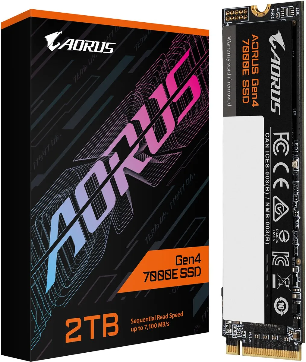 Gigabyte AORUS Gen4 7000E AG470E2TB SSD - 2TB