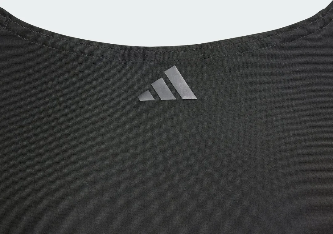 adidas Performance Big Bars Badpak Kids 128 - Zwart - afbeelding 6 van 6