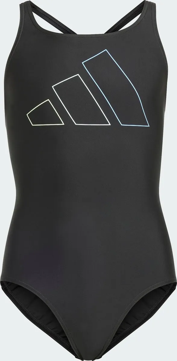 adidas Performance Big Bars Badpak Kids 128 - Zwart